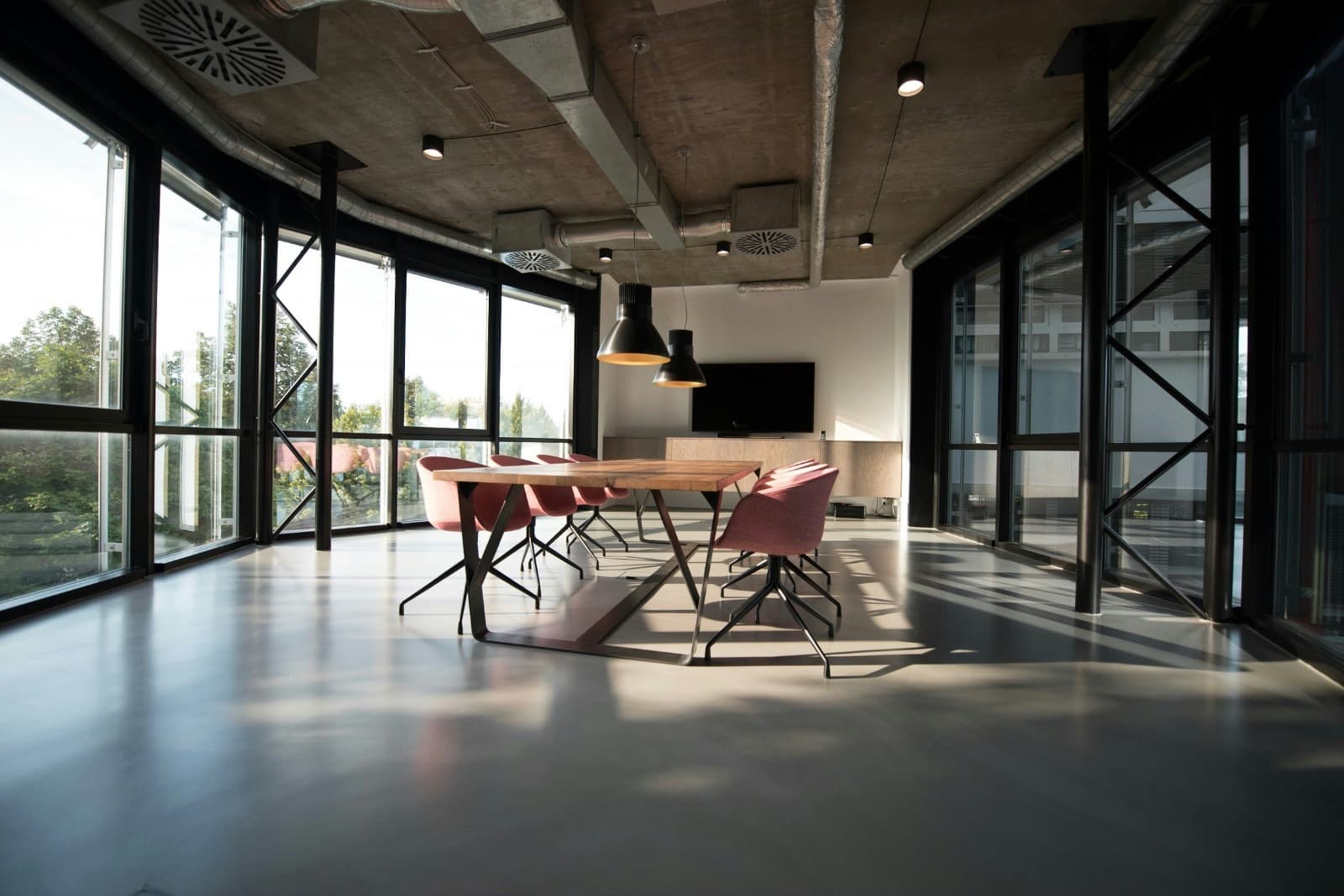 Modern office space showcasing AppUp Labs' collaborative environment